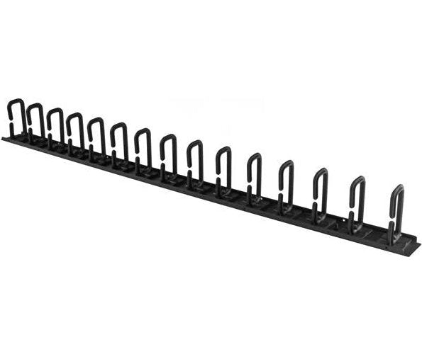 StarTech.com Vertikaler Kabelordner mit D-Hacken - 0U - 91cm - Rack Kabelmanager - D-Ring-Kabelführungskit - 91.4 cm - black - 20U afbeelding 1