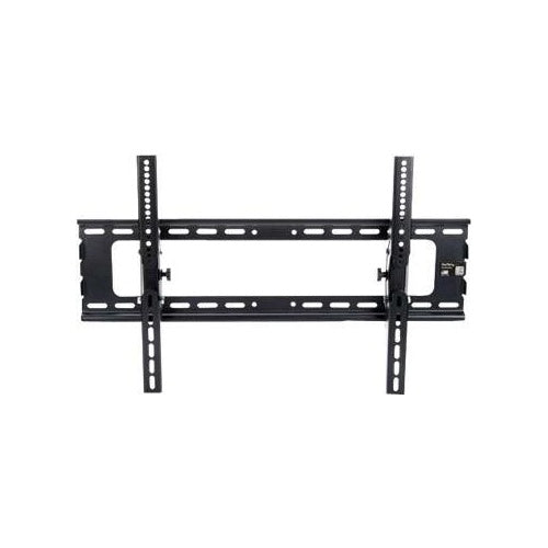 StarTech.com Flachbildfernseher Wandhalterung - für 81,30cm (32") bis 177,80cm (70") LCD, LED oder Plasma Fernseher - Kippbare Halterung für VESA konforme TVs - Wandhalterung für LCD-/Plasmafernseher - Schwarz - Bildschirmgröße: 81,3-177,8 afbeelding 1