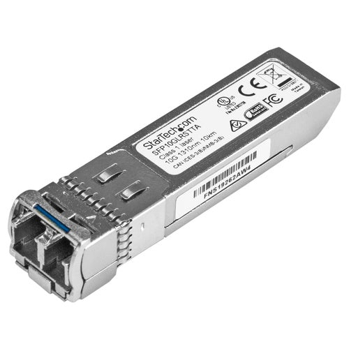 StarTech.com Cisco SFP-10G-LR kompatibel SFP+ Transceiver Modul - 10GBASE-LR - SFP+-Transceiver-Modul (gleichwertig mit: Cisco SFP-10G-LR) - 10GbE - 10GBase-LR - LC Single-Modus - 1310 nm - TAA-konform (SFP10GLRSTTA) afbeelding 1
