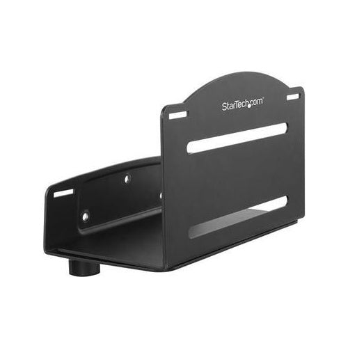 StarTech.com CPU Halterung - verstellbare Computer Wandhalterung - PC Wandhalterung - Tiefe 12 - 21cm - Metall - Klammer - für CPU - Stahl - Schwarz - Wandmontage - für P/N: WALLSTS1, WALLSTS2 (CPUWALLMNT) afbeelding 1