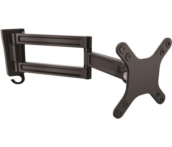 StarTech.com Monitorarm für Wandmontage - Zwei Gelenke - Für VESA Monitore / Flachbildfernseher bis zu 68,60cm (27") (15Kg) - Monitor Wandhalterung - Verstellbarer Arm (Befestigungsplatte, Schrauben, Monitorarm) für LCD-Display - Aluminium afbeelding 1