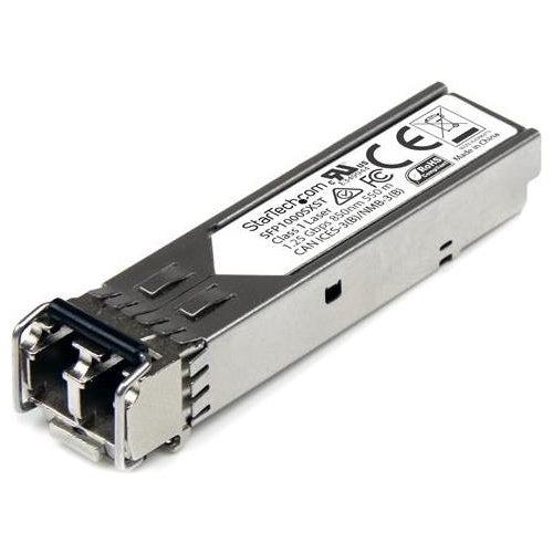 StarTech.com 1000Base-SX - Gigabit Transceiver - LC Fiber - MSA Compliant - 550,0m- Gigabit SFP Modul - Multi Mode SFPMSA konformes Gigabit Glasfaser SFP Transceiver Modul - 1000Base-SX - MM LC - 550,0m- SFP (Mini-GBIC)-Transceiver-Modul - - 0065030873352 - image 1