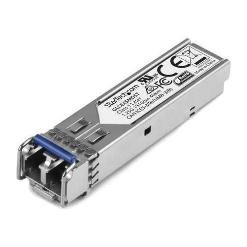 StarTech.com 1000BASE-EX SFP -SM LC-40 KM StarTech.com StarTech.com 1000Base-EX - Gigabit Transceiver - LC Fiber - MSA Compliant - 40 km - Gigabit SFP Module - Singlemode SFP (SFP1000EXST) afbeelding 1