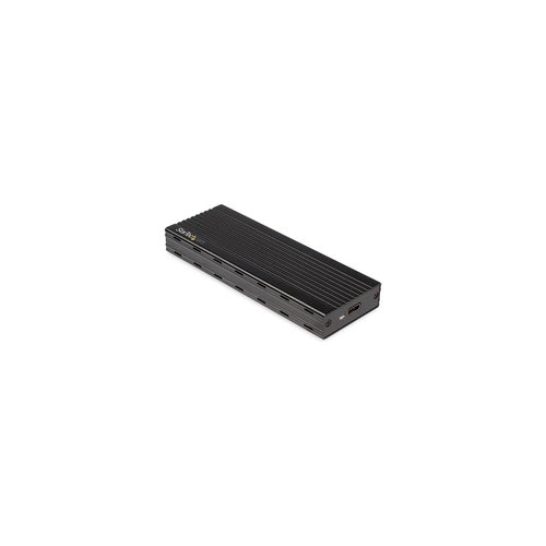 StarTech.com M.2 NVMe SSD-Gehäuse für PCIe-SSDs - USB 3.1 Gen 2 Type C - Thunderbolt 3-kompatibel - M2E1BMU31C - Speichergehäuse - M.2 - M.2 Card - 10 Gbit/s - USB 3.1 (Gen 2) - Schwarz afbeelding 1
