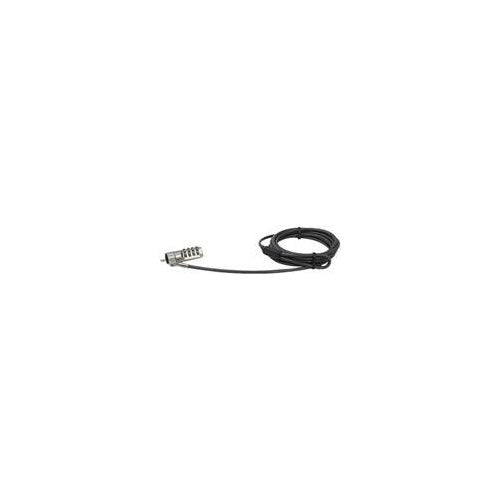 StarTech.com Laptop-Kabelschloss - Schwenkgelenk - 2 m Stahlkabel - Tragbares 4-stelliges Kombinationsschloss - LTLOCK4D - Sicherheitskabelschloss - 2 m afbeelding 1
