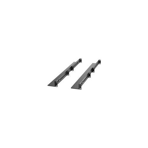 StarTech.com 1U Server Rack Rails with Adjustable Mounting Depth - 4 post - Rack-Schienen-Kit - Rack montierbar - Schwarz - 1U - 48.3 cm (19") afbeelding 1