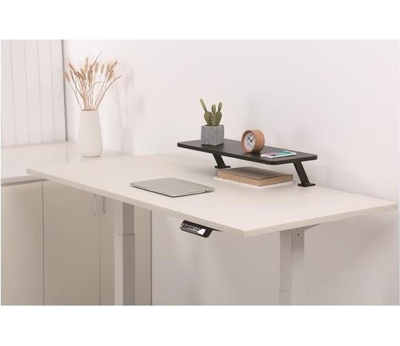 StarTech.com MNRISERCLMP Bildschirmerhöhung (Klemmbarer Monitor Riser, extraweit 65 cm) schwarz - Tischhalterung für Monitor - Schwarz - Bildschirmgröße: bis zu 81,3 cm (bis zu 81,30cm (32") ) afbeelding 1