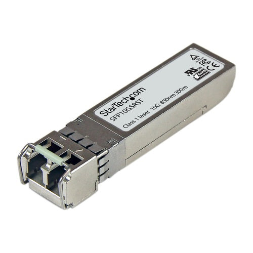 StarTech.com FET-10G-ST Transceiver Modul (SFP+ Module, 10GBase-SR Cisco kompatibel, Glasfaser, 850nm, LC Multimode mit DDM) - SFP+-Transceiver-Modul (gleichwertig mit: Cisco FET-10G) - 10 GigE - 10GBase-USR - LC Multi-Mode - bis zu 100 m - afbeelding 1