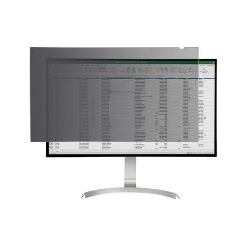 StarTech.com Monitor Privacy Screen for 68,60cm (27") Display - Widescreen Computer Monitor Security Filter - Blue Light Reducing Screen Protector - Blickschutzfilter für Bildschirme - 68,6 cm Breitbild (27"  Breitbild) - durchsichtig afbeelding 1
