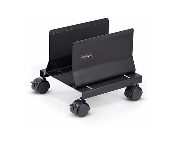 StarTech.com Computer Tower Cart Rolling CPU Caddy w/ Wheels, Adjustable - Wagen - für Personal-Computer - Stahl - Schwarz (CPUMOBILESTND) afbeelding 4