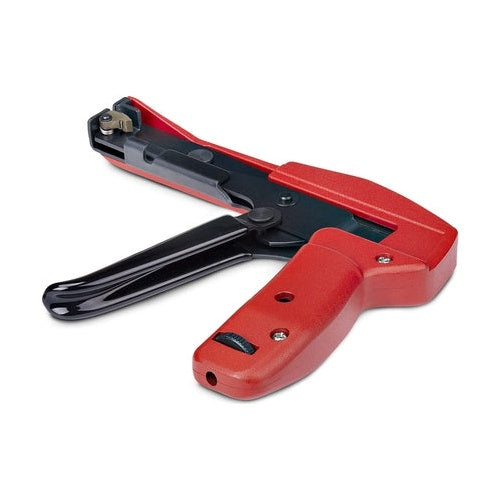 StarTech.com Nylon Cable Tie Gun, Zip Tie Tightener/Install Tool, TAA - Kabelbinder-Montagewerkzeug - Schwarz & Rot - TAA-konform (N10MM-CABLE-TIE-GUN) - 0065030893862 - image 1