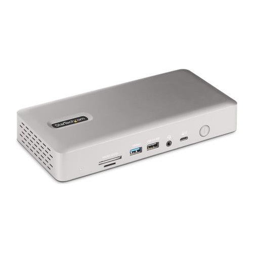 StarTech.com Thunderbolt 4 Multi-Display Docking Station, Quad/Triple/Dual Monitor Dock, 2x HDMI/2x DisplayPort, 7x USB Hub, 2,5 Gigabit Ethernet, 98W Power Delivery, for Windows/MacBook - TB4 Host Cable (132UE-TB4USB4DOCK) - Dockingstation afbeelding 1