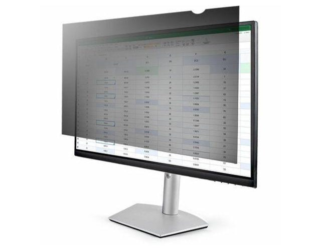 StarTech.com 55,90cm (22")  16:9 Computer Monitor Privacy Filter, Anti-Glare Privacy Screen with 51% Blue Light Reduction, Black-out Monitor Screen Protector w/+/- 30 deg. Viewing Angle, Matte and Glossy Sides (2269-PRIVACY-SCREEN) - Blicks afbeelding 1