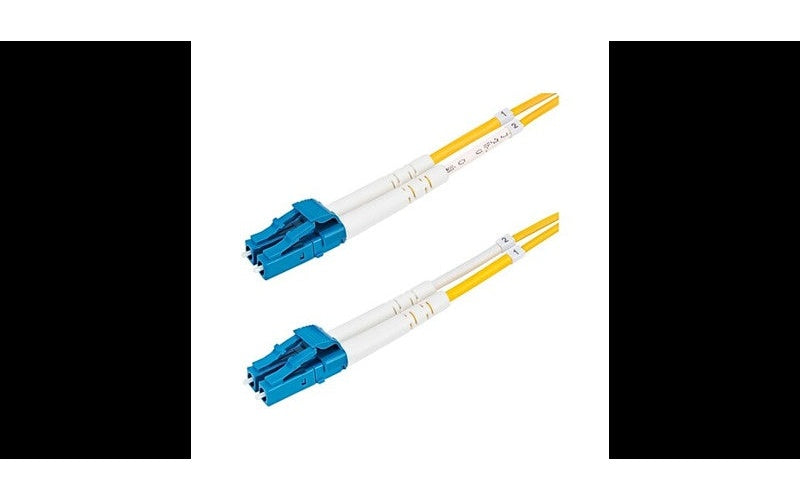 StarTech.com 6,0m(19,7ft) LC to LC (UPC) OS2 Single Mode Duplex Fiber Optic Cable, 9/125µm, Laser Optimized, 10G, Bend Insensitive, Low Insertion Loss - LSZH Fiber Patch Cord (SMDOS2LCLC6M) - Patch-Kabel - LC/UPC Einzelmodus (M) zu LC/UPC E afbeelding 2