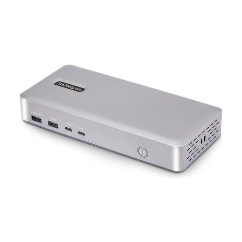StarTech.com USB4 Docking Station, USB-C 40Gbps, Dual Video HDMI, Up to 2x 4K 60Hz 4:4:4 (RGB) or 2x 4K 120Hz 4:2:2, Multi-Monitor Dock, 6x USB, 2.5GbE, 100W PD - Dockingstation - USB4 / Thunderbolt 4 - 2 x HDMI - 1GbE, 2.5GbE - 180 Watt (1 afbeelding 1
