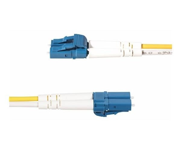 StarTech.com 15m (50ft) LC to SC (UPC) OS2 Single Mode Duplex Fiber Optic Cable, 9/125µm, Laser Optimized, 10G, Bend Insensitive, Low Insertion Loss - LSZH Fiber Patch Cord (SMLCSC-OS2-15M) - Patch-Kabel - LC/UPC Einzelmodus (M) zu SC/UPC E afbeelding 2