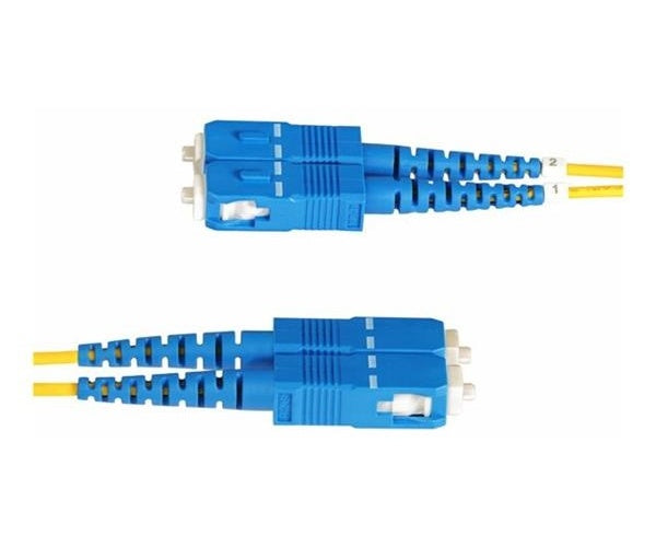 StarTech.com 15m (50ft) LC to SC (UPC) OS2 Single Mode Duplex Fiber Optic Cable, 9/125µm, Laser Optimized, 10G, Bend Insensitive, Low Insertion Loss - LSZH Fiber Patch Cord (SMLCSC-OS2-15M) - Patch-Kabel - LC/UPC Einzelmodus (M) zu SC/UPC E afbeelding 4