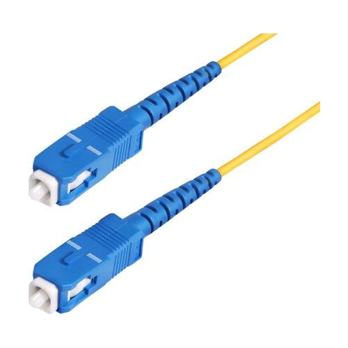 StarTech.com 100m (328ft) SC to SC (UPC) OS2 Single Mode Simplex Fiber Optic Cable, 9/125µm, 40G/100G, Bend Insensitive, Low Insertion Loss, LSZH Fiber Patch Cord - Patch-Kabel - SC/UPC Einzelmodus (M) zu SC/UPC Einzelmodus (M) - 100 m - 2 afbeelding 1