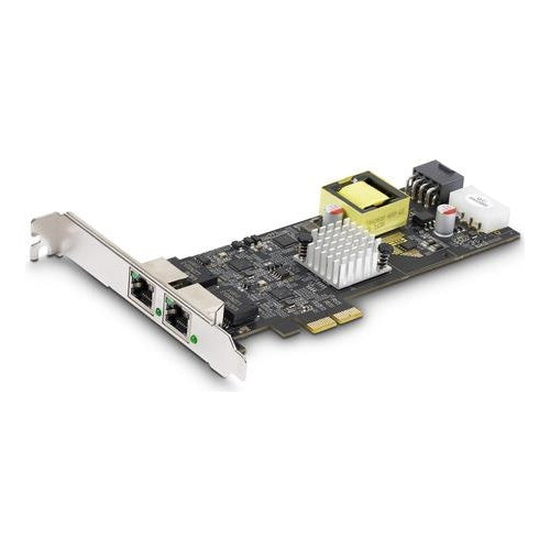 StarTech.com 2-Port 2.5Gbps PoE Network Card, Intel I225-V, 802.3af/at (PR22GIP-NETWORK-CARD) afbeelding 1