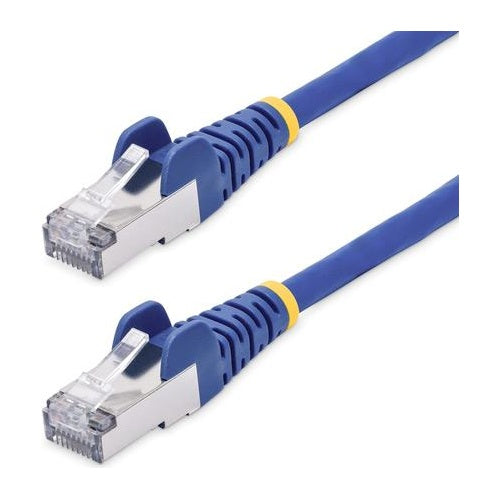 StarTech.com 3m Blue CAT8 Ethernet Cable, Snagless, S/FTP, 25G/40G - Patch-Kabel - RJ-45 (M) zu RJ-45 (M) - 3 m - 5.6 mm - S/FTP - 50 Mikrometer - CAT 5/5e/6/6a/8 - IEEE 802.3bt/IEEE 802.3ba - ohne Haken, halogenfrei, passiv - Blau (NLBL-3M afbeelding 1