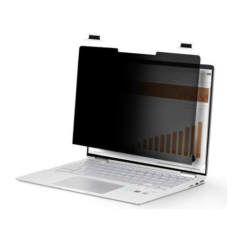 StarTech.com 14-inch 16:10 Touch Privacy Screen, Anti-Glare Privacy Filter, Laptop Monitor Screen Protector with +/- 30 Deg. View Angle, Flip-Over - 51% Blue Light Reduction (14LT6-PRIVACY-SCREEN) - Blickschutzfilter für Notebook - Klebestr afbeelding 1