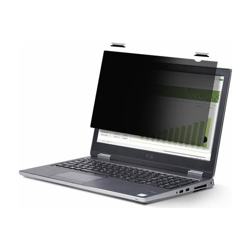StarTech.com 15.6-inch 16:9 Touch Privacy Screen, Anti-Glare Blue Light Filter, Laptop Monitor Screen Protector, +/- 30 Deg. View Angle, Flip-Up - Blickschutzfilter für Notebook (horizontal) - 2-Wege - Klebestreifen, Schiebelaschen, Flexi-S afbeelding 1