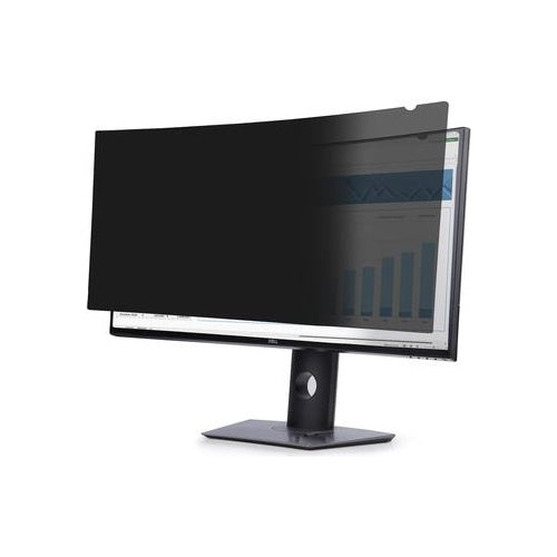 StarTech.com Privacy Screen For Dell P3424WE, Double-Sided Filter, TAA - Blickschutzfilter für Bildschirme - 2-Wege - entfernbar - Halter/Klebepunkte - 86,36 cm (ultra-wide) (34" (ultra-wide)) - Schwarz - TAA-konform (34C29-PRIVACY-SCREEN) afbeelding 1