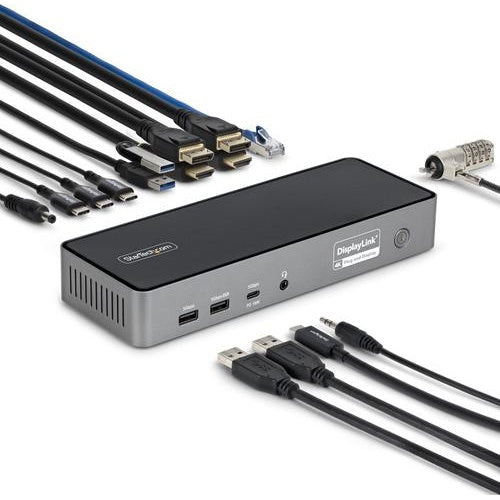 StarTech.com Dockingstation - für Laptop - USB-C (DK30C2DPEPRUE) afbeelding 1