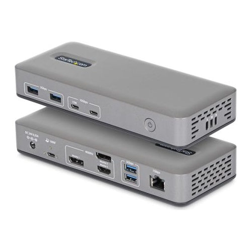 STARTECH 3X MONITOR USB-C DOCK 100W PD TRIPLE-MONITOR DP/HDMI 4K60 (199UE-USBC-DOCK) afbeelding 1