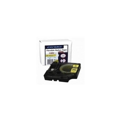 DYMO RhinoPRO Flexible Nylon - Flexibles Nylonband - Gelb - Roll (1,2 cm x 3,5 m) - 1 Rolle(n) - für Rhino 4200, 6000, 6000 Hard Case Kit (S0718080) afbeelding 1
