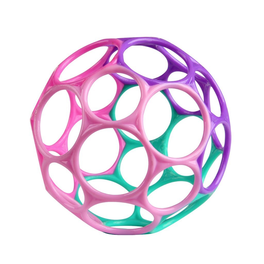 Oball Original Classic Easy Grip Pink/Purple/Green