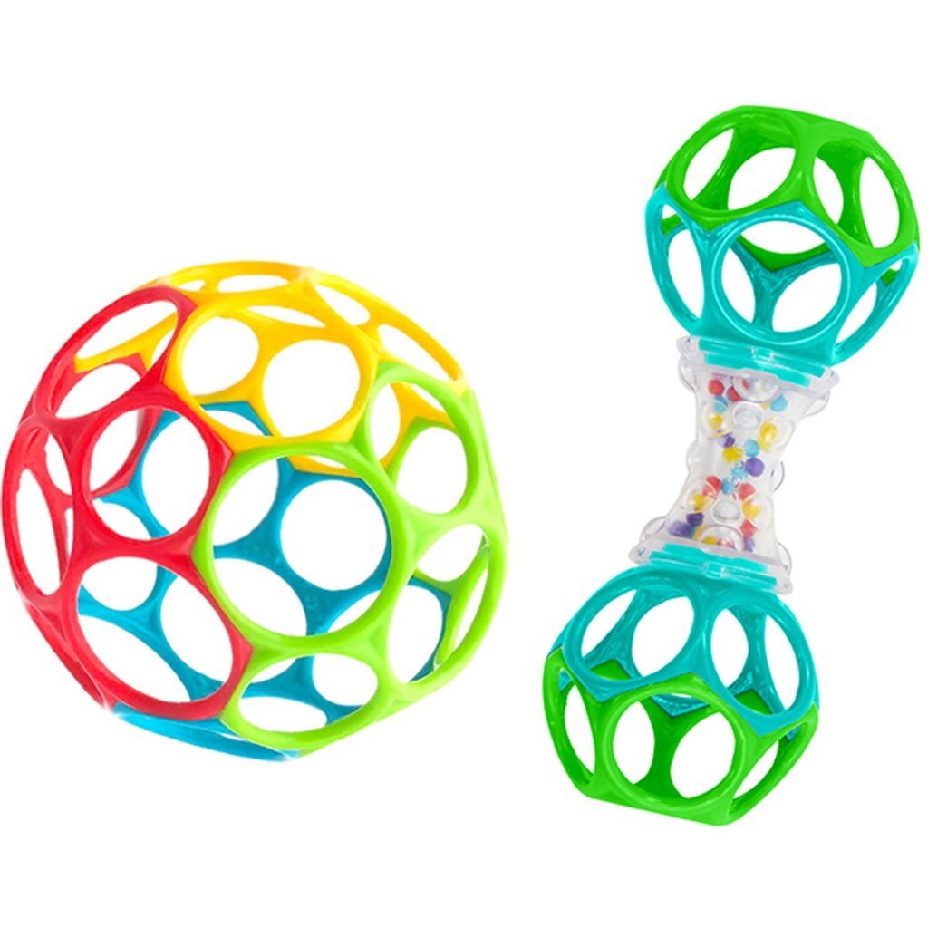 Oball Giftset - Colorful Rattles for Babies