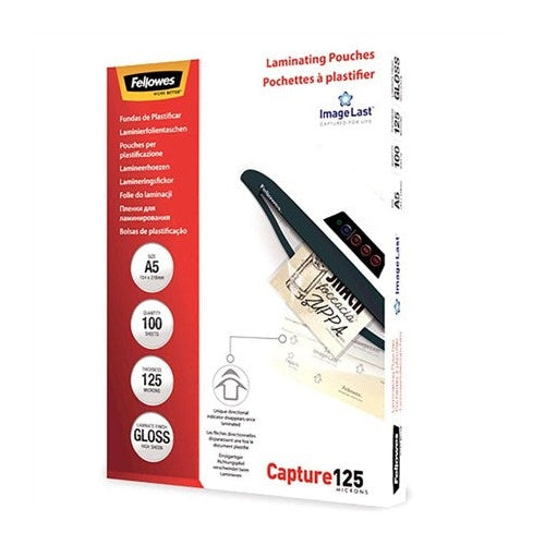 Fellowes - 100er-Pack - glänzend - A3 (297 x 420 mm) Taschen für Laminierung (5307506) afbeelding 2