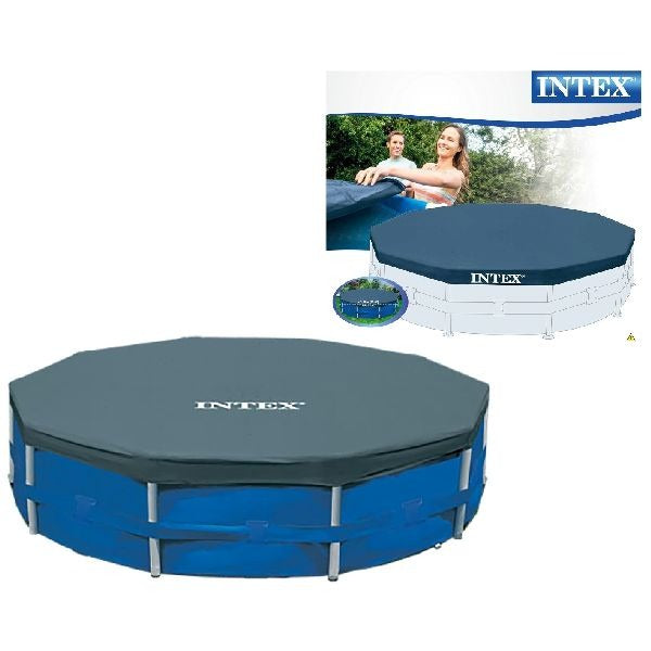 Intex Cover for Frame Pool 366 cm Blue