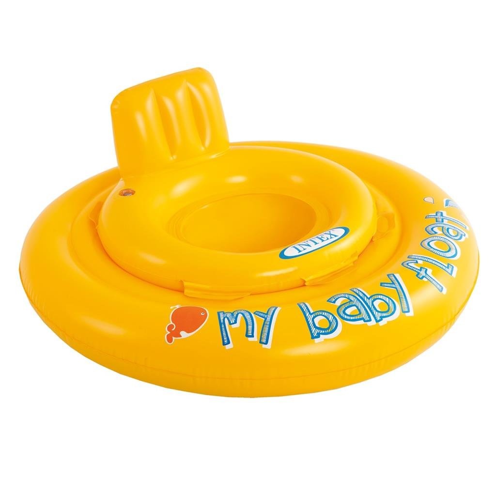 Intex My Baby Float 70 cm for 1/2-1 Year Olds, 4 Air Chambers, Up to 11 KG 56585EU