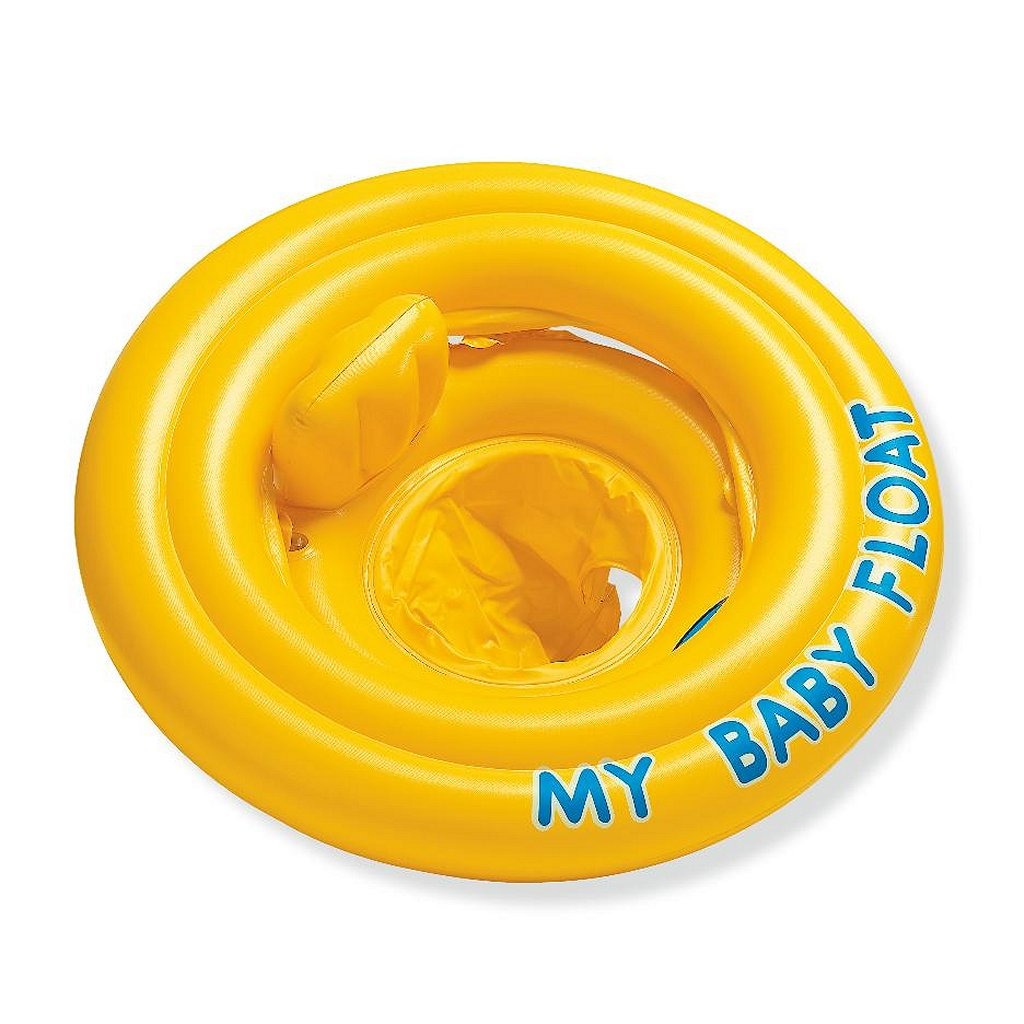 Intex My Baby Float 70 cm for 1/2-1 Year Olds, 4 Air Chambers, Up to 11 KG 56585EU