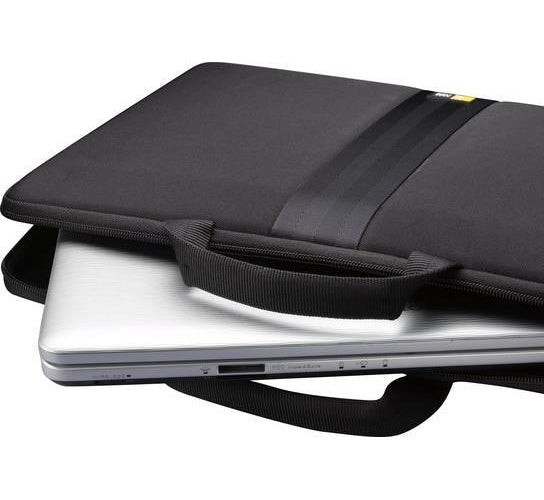 Case Logic QNS-116 Notebooktasche 40,6 cm (16" ) Messengerhülle Schwarz (3201244) afbeelding 1
