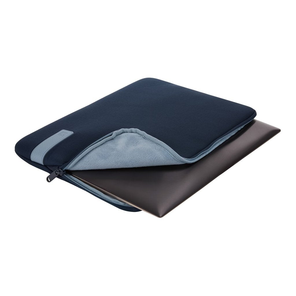 Case Logic Reflect Laptop Sleeve – Memory Foam Protection – Fits Up to 14" Laptops – Blue