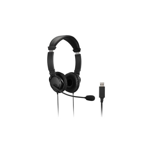 Kensington | On-Ear USB Headphones K33065WW - Wired With Microphone And Inline Controls | USB Connection afbeelding 1