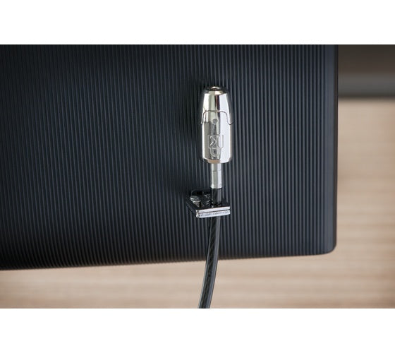 Kensington Desktop and Peripherals Standard Keyed Locking Kit 2.0 - Sicherheitskabelschloss - 2.4 m afbeelding 1