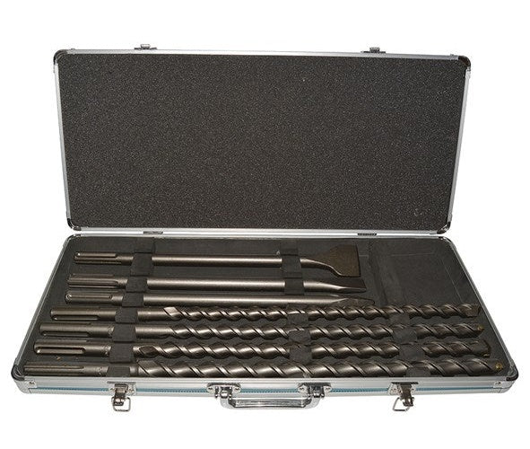 Makita - Bohreinsatz- und Meißelset - 7 Stücke - 25 mm, 20 mm, 18 mm, 50 mm, 22 mm - SDS-max - Länge: 400 mm, 540 mm (D-42494) afbeelding 2
