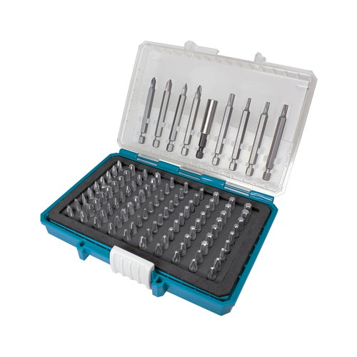 Makita - Schraubenziehersatz - 99 Stücke - torx, phillips, pozidriv, six - Länge: 25 mm, 75 mm (P-81050) afbeelding 1