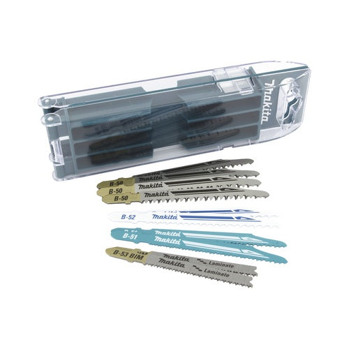 Makita - Sägeblattset für Stichsäge - für Holz, Metall - 10 Stücke (B-44426) afbeelding 1