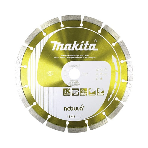 Makita Nebula - Diamant-Schneidscheibe - für Beton, Kalkstein, Stahlbeton, Ziegelsteine, fine-grained sandstone - 230 mm afbeelding 1