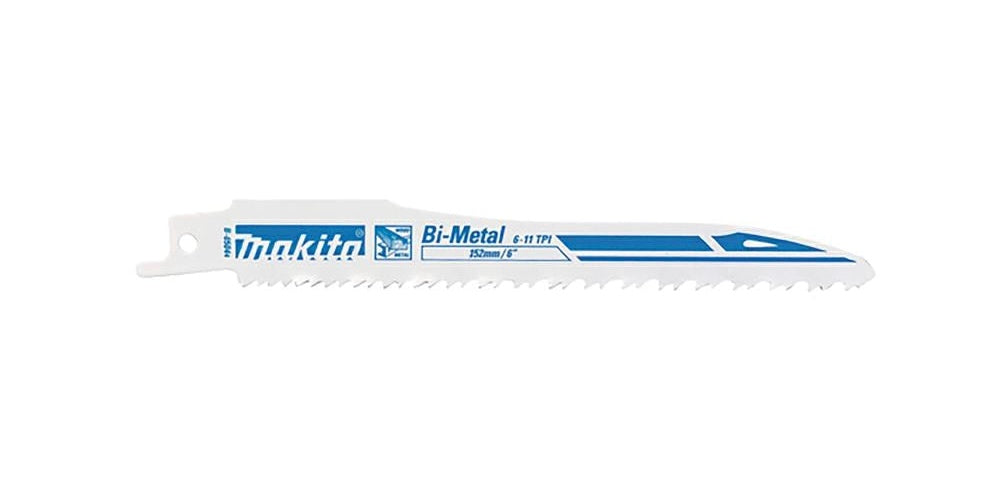 MAKITA RECIPROCATING SAW BLADE BIM 152x0 9mm /25pcs. WOOD  METAL  PVC (FAST) afbeelding 1