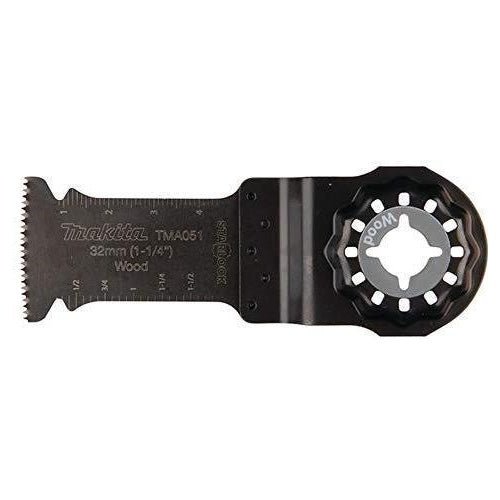Makita TMA051 - Tauchsägenschneidblatt - für Holz, Spanplatte, Sperrholz, Weichholz, Epoxid, Laminatbodenbelag - Breite: 32 mm (B-64858) afbeelding 1