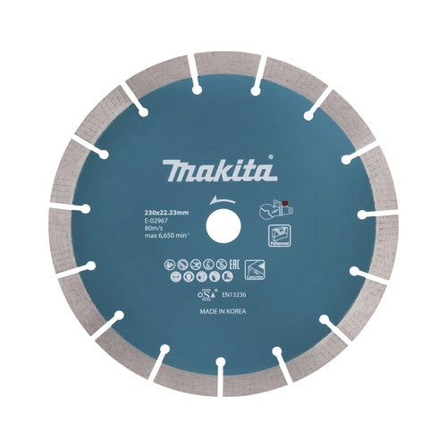 Makita - Diamant-Schneidscheibe - für Beton - 230 mm afbeelding 1