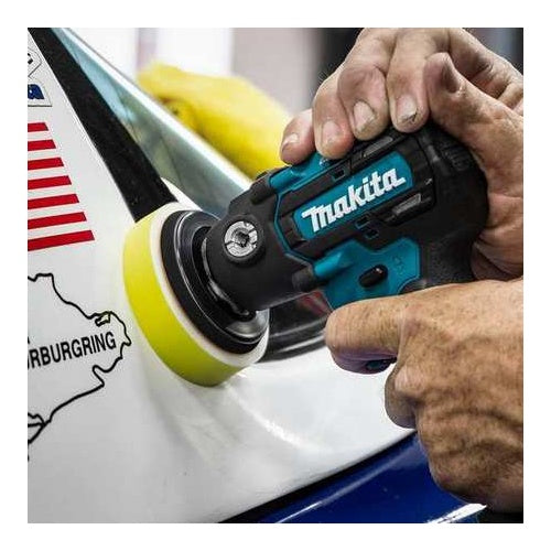 Makita 191N90-9 Klett-Schwamm 80mm gelb (191N90-9) afbeelding 2