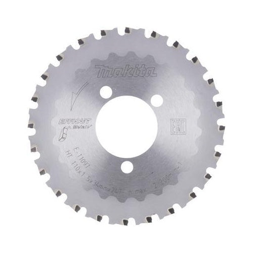 Makita E-11097 Kreissägeblatt 110 x 34 x 1.5 mm Zähneanzahl: 24 1 St. (E-11097) afbeelding 1