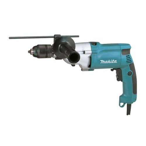 MAKITA. HAMMER DRILL. 720W HP2051HJ 1.5-13mm LUG ALONE. CLUTCH 2-SPEED MAKPAC afbeelding 1